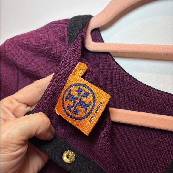 *Tory Burch Anthea Shift Short Sleeve Knit Dress S - Picture 7 of 9